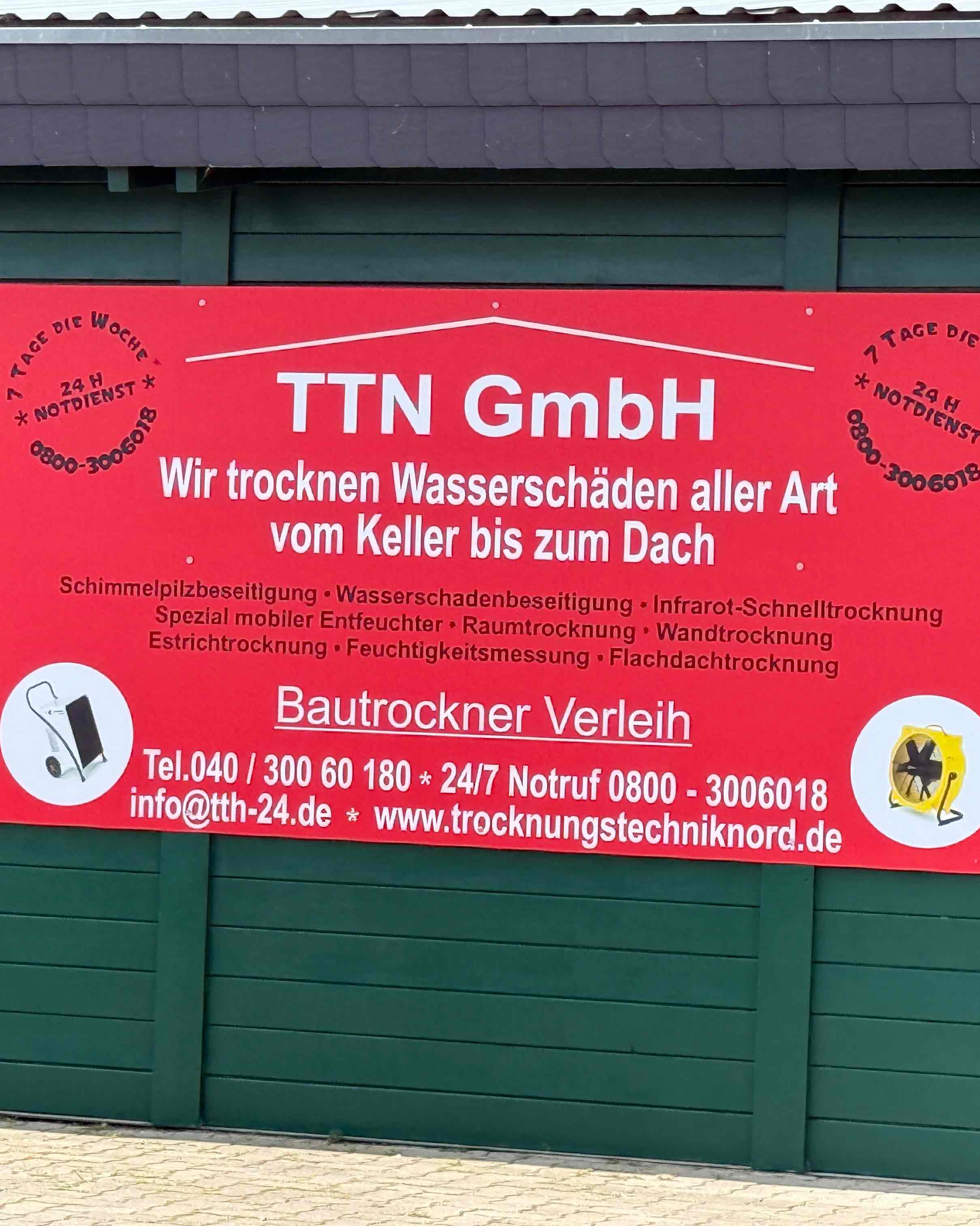 TTN GmbH - Wasserschaden in Hamburg Tonndorf ★5.0